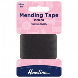 Black: Iron-On Mending Tape...
