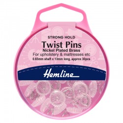 Twist Pins: Nickel: 13mm:...