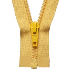 25cm Open End Zip: Yellow...