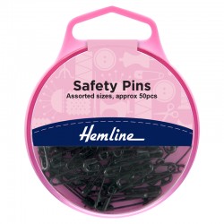 Black Safety Pins:...
