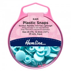 Aqua: Kam Plastic Snaps:...