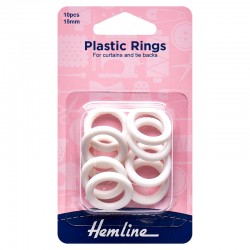 Plastic Curtain Rings:...