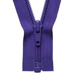 30cm Open End Zip: Purple...